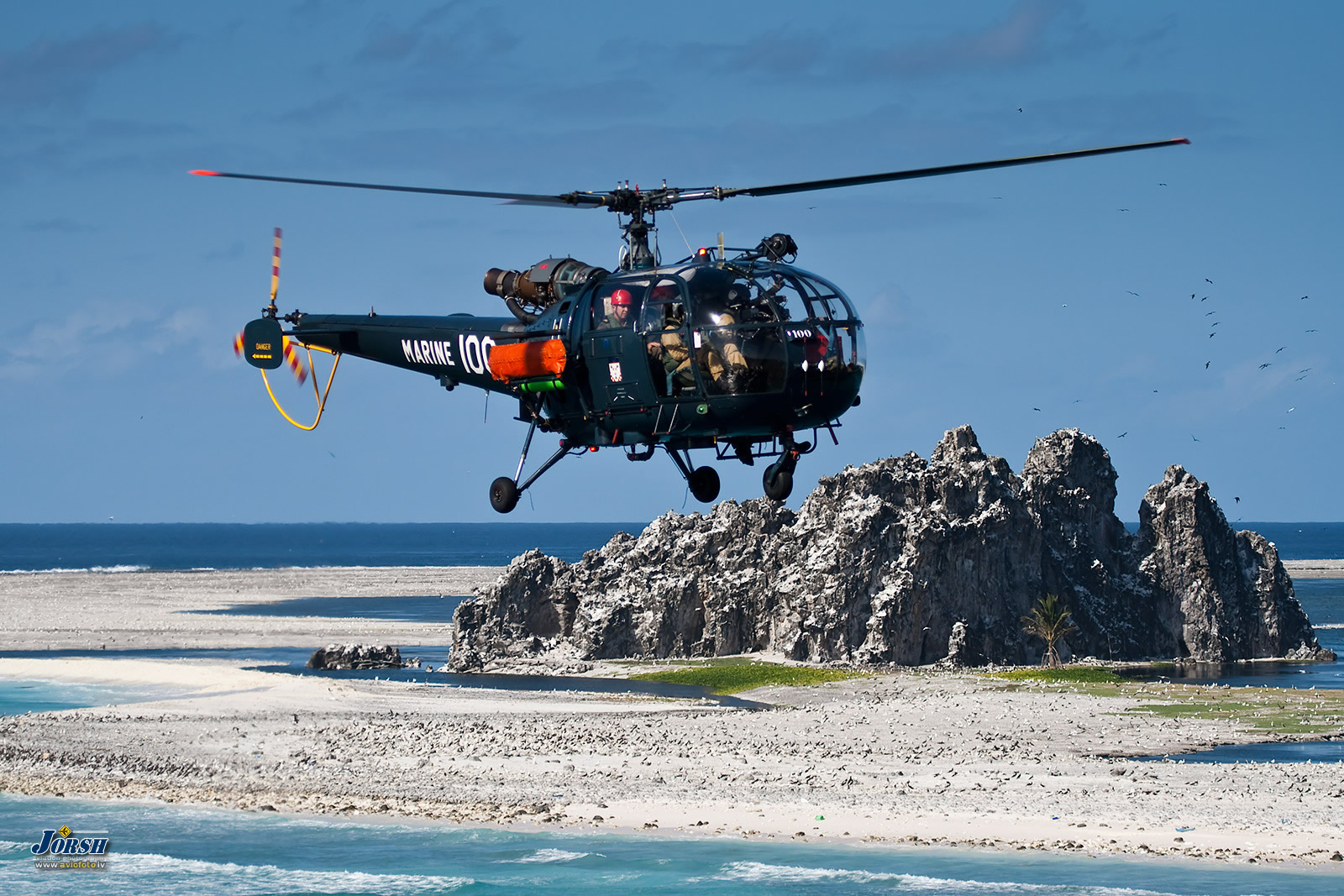 France Navy 🇫🇷 - Aerospatiale SA-319B Alouette III (100)